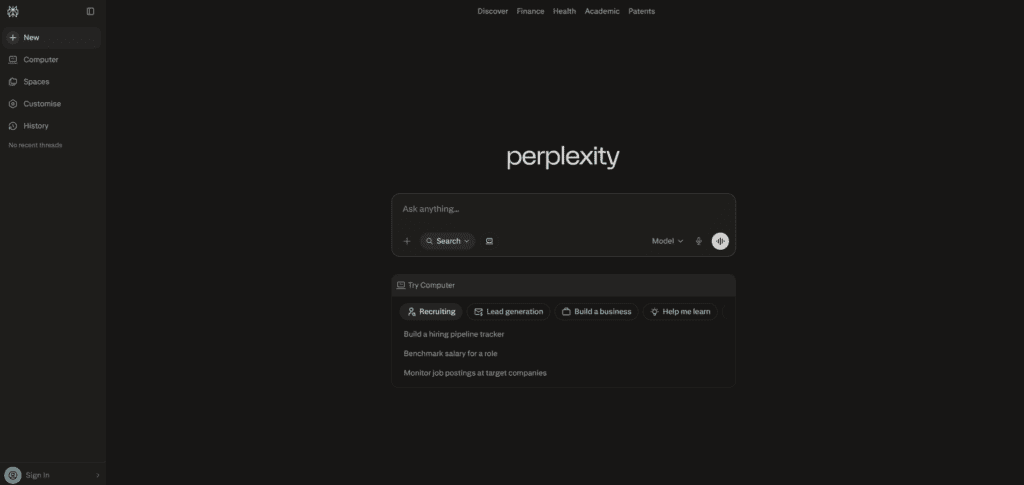 Perplexity AI