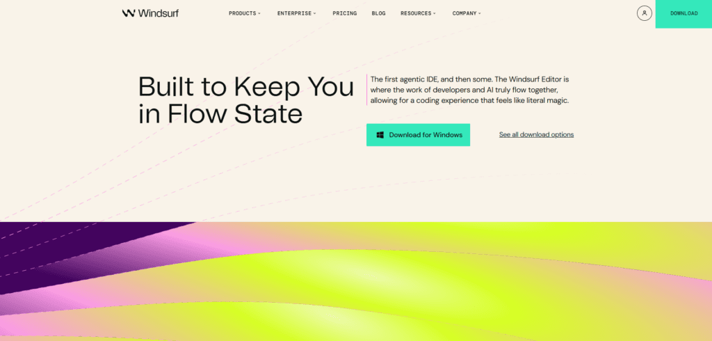 Windsurf ($15/month) — The Real-Time Context Engine