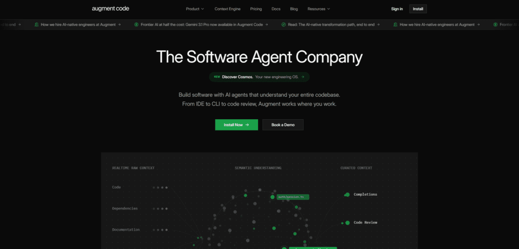 Augment Code ($30/month) — The Monorepo Specialist
